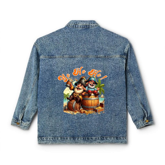 Pirate Rum Classic Women's Denim Jackets