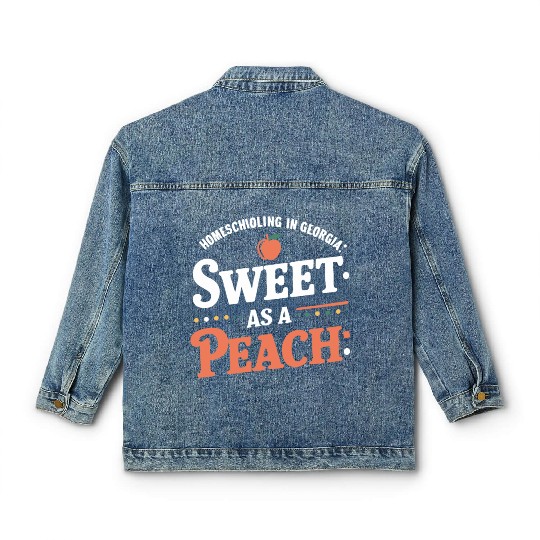 Georgia Homeschool Adventures Georgia Classic Women's Denim Jackets