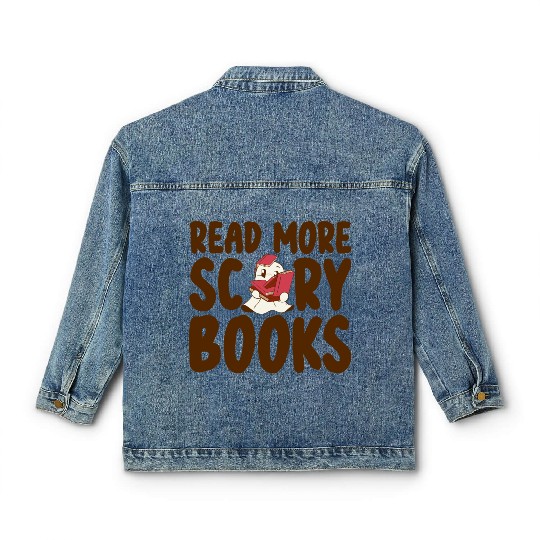 Read More Scary Books 2 Classic Women's Denim Jackets