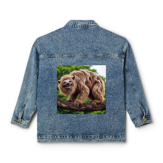 The hyena-sloth Classic Women's Denim Jackets