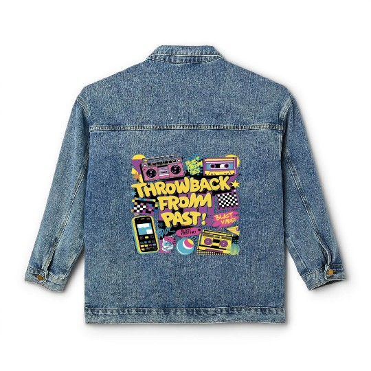 Early 90s and 2000s | Y2K fashion Classic Women's Denim Jackets
