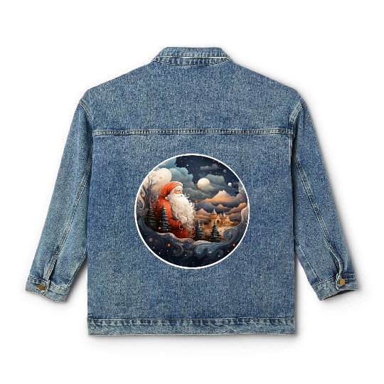 Welcome to the North Pole Classic Women's Denim Jackets