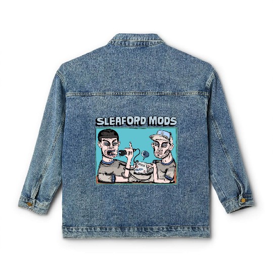 Sleaford Mods Punk Rock Design Classic Women's Denim Jackets