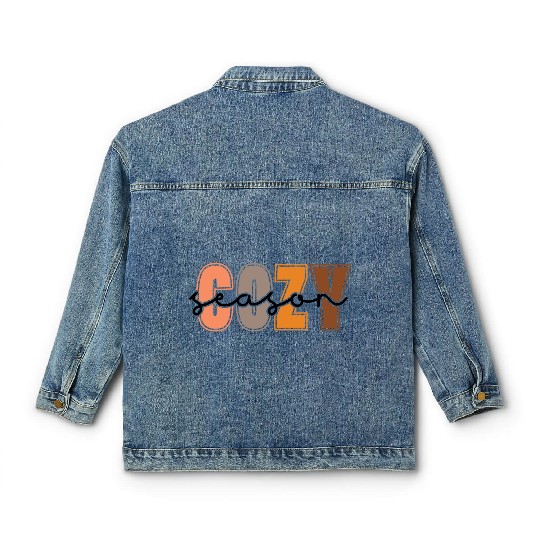 Cozy Season, Fall Season Classic Women's Denim Jackets