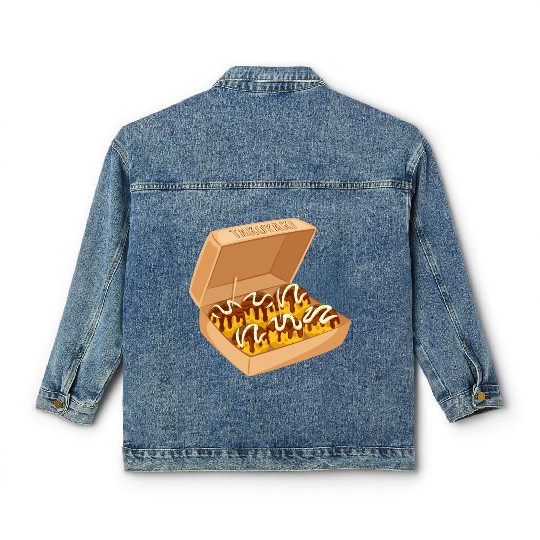 Japanese Takoyaki Box Classic Women's Denim Jackets