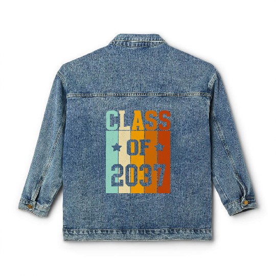 CLASS OF 2037 BACK TO SKHOOL. Classic Women's Denim Jackets