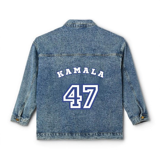 Kamala Harris 47 th President USA 2024 Election Classic Women's Denim Jackets