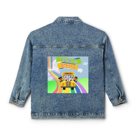 kides back to school Classic Women's Denim Jackets 2024