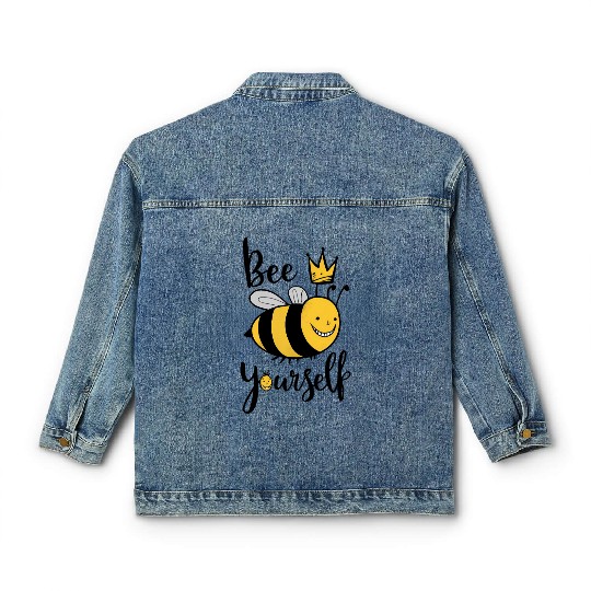 Bee Yourself Classic Women's Denim Jackets