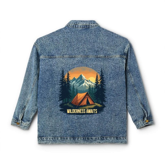 Wilderness Awaits Classic Women's Denim Jackets | Embrace the Adventure