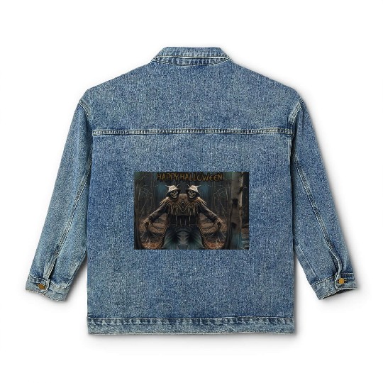Halloween Scarecrow HOLLYDAY Classic Women's Denim Jackets