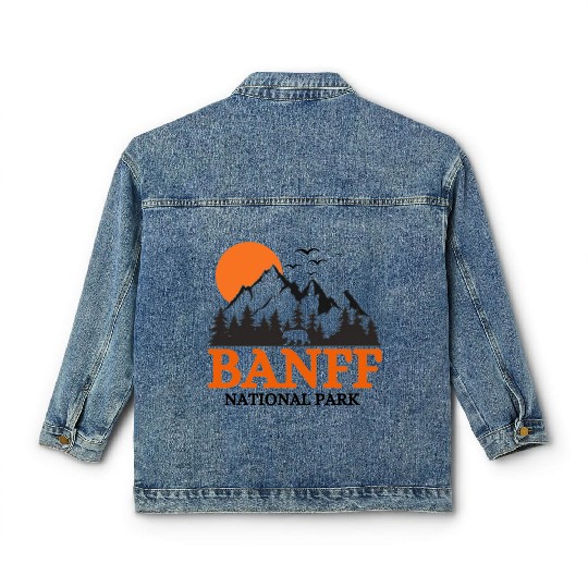Banff National Park Classic Women's Denim Jackets