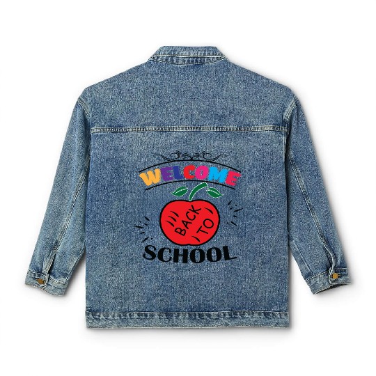 welcome back to school Classic Women's Denim Jackets