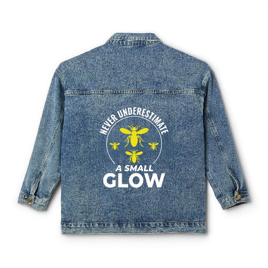 Fireflies Firefly Lightning Bug Insect Collector Classic Women's Denim Jackets