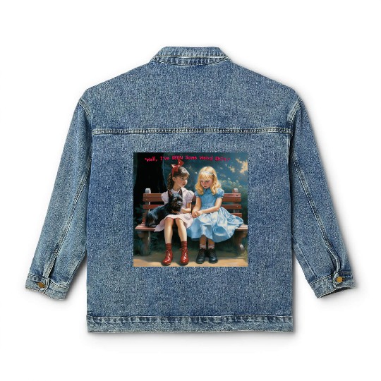 Dorothy and Alice hilarious Classic Women's Denim Jackets