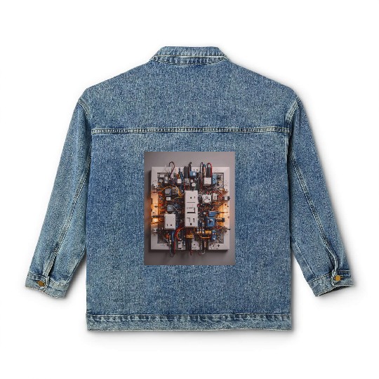 Tangled Currents of Innovation Classic Women's Denim Jackets