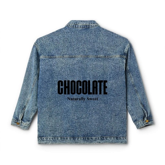 Chocolate Natural Sweet Classic Women's Denim Jackets