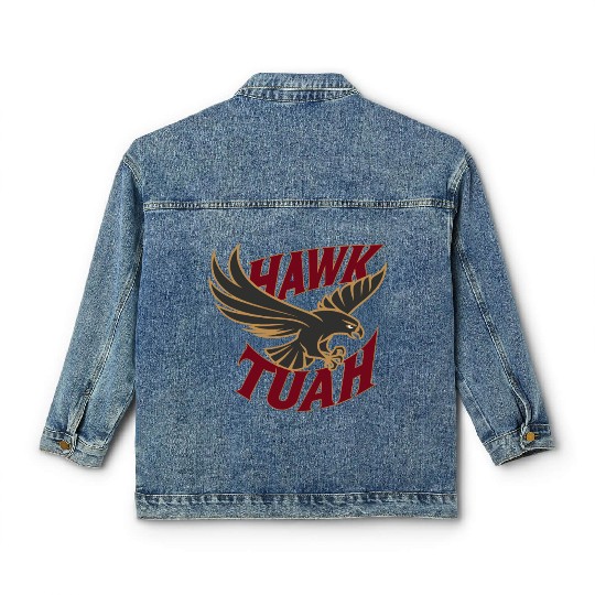 Hawk Tuah Apparel - Soar with Style Classic Women's Denim Jackets