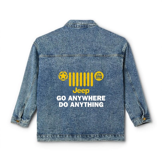 Jeep Go Anywhere Do Anything Classic Women's Denim Jackets