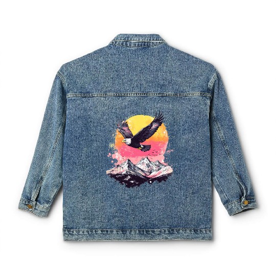 Majestic eagle Classic Women's Denim Jackets