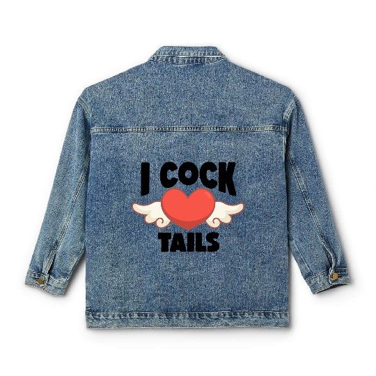 Funny I Love Cocktails 7 Classic Women's Denim Jackets