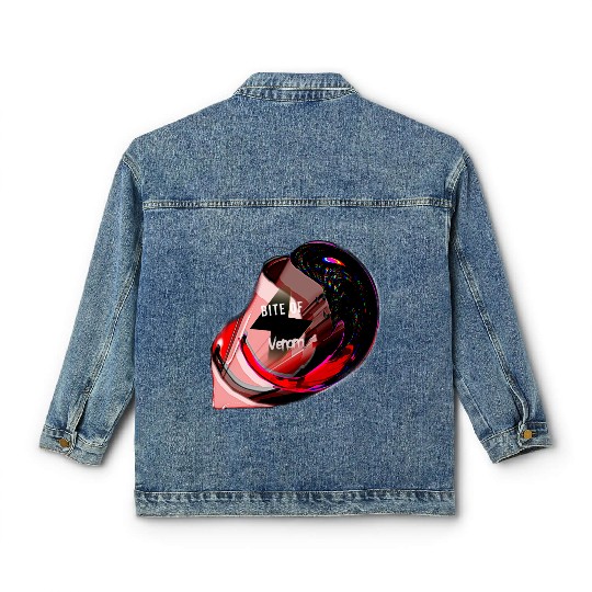 Bite of venom by Astronaut Classic Women's Denim Jackets