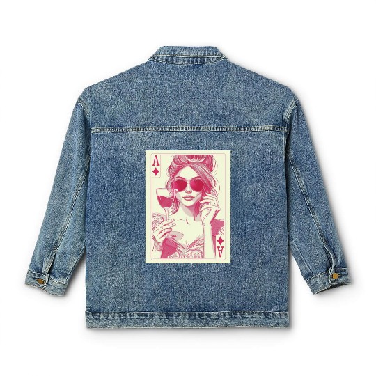 joker girl Classic Women's Denim Jackets