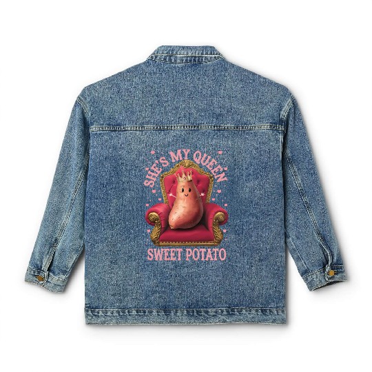She s my sweet Potato Classic Women's Denim Jackets