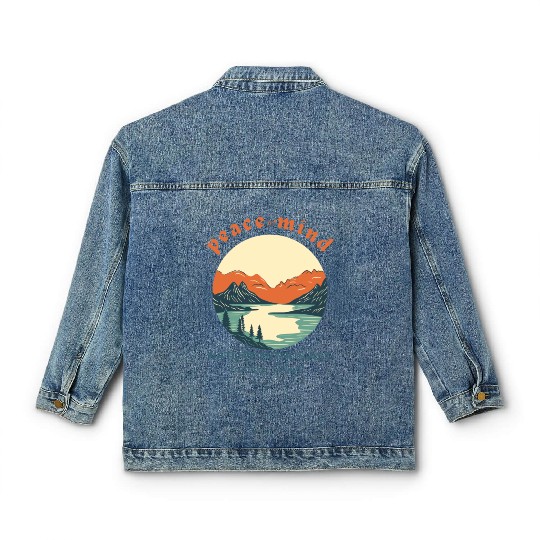 Nature Enthusiast - Outdoor delight- Adventure Classic Women's Denim Jackets
