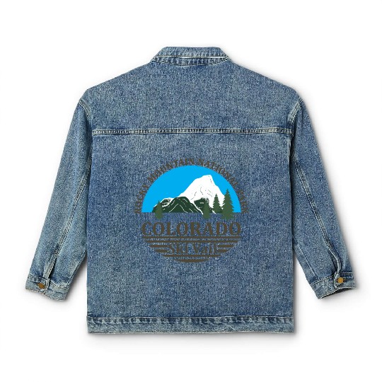 Vail Colorado ski resort Classic Women's Denim Jackets