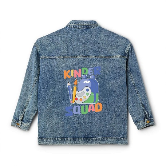 Elementary Teacher Squad Classic Women's Denim Jackets