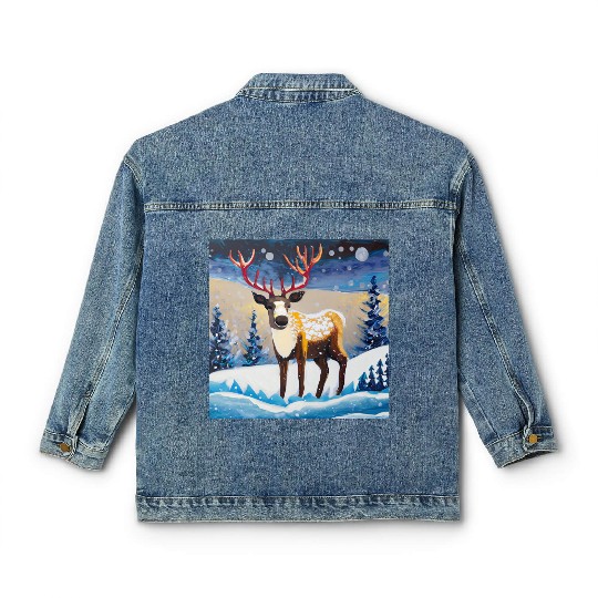 A raider and the night Classic Women's Denim Jackets