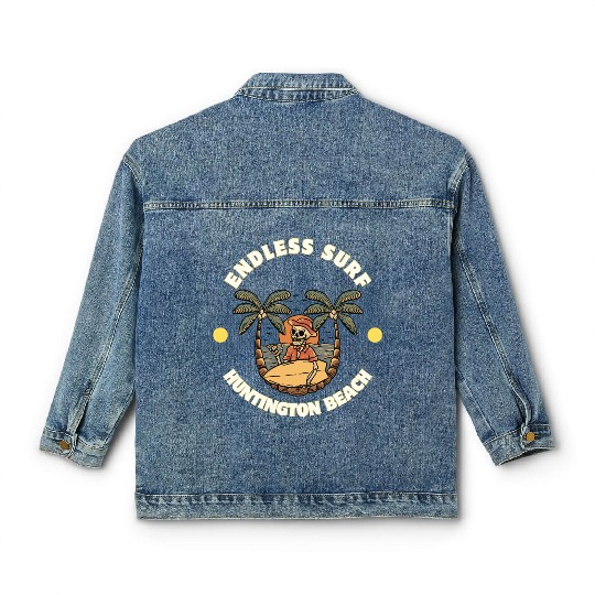 Huntington Beach Endless Surf Classic Women's Denim Jackets