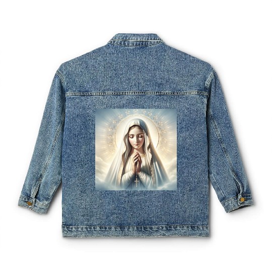Our Lady of Fátima Classic Women's Denim Jackets