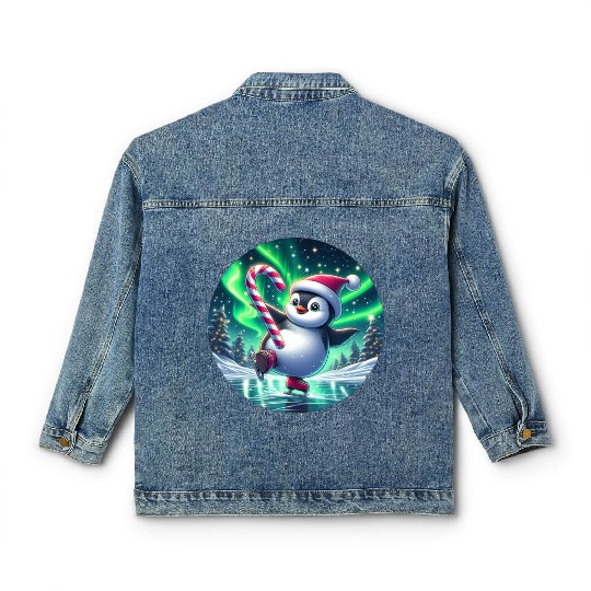 Penguin's Northern Lights Skate Classic Women's Denim Jackets