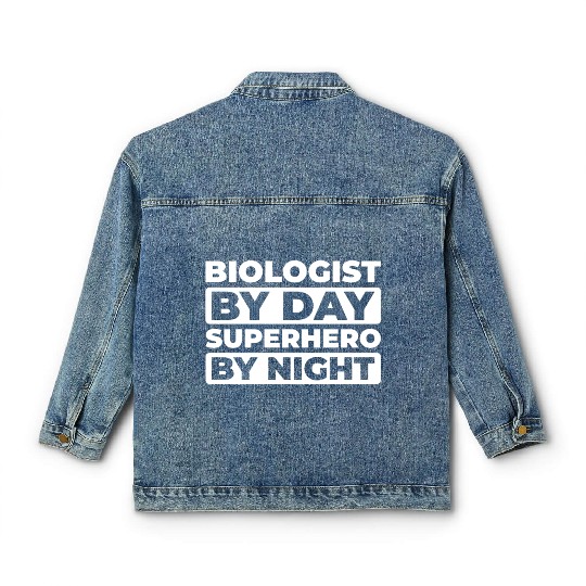 Biology Biologist Classic Women's Denim Jackets