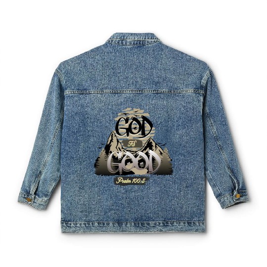 God is good faith Classic Women's Denim Jackets
