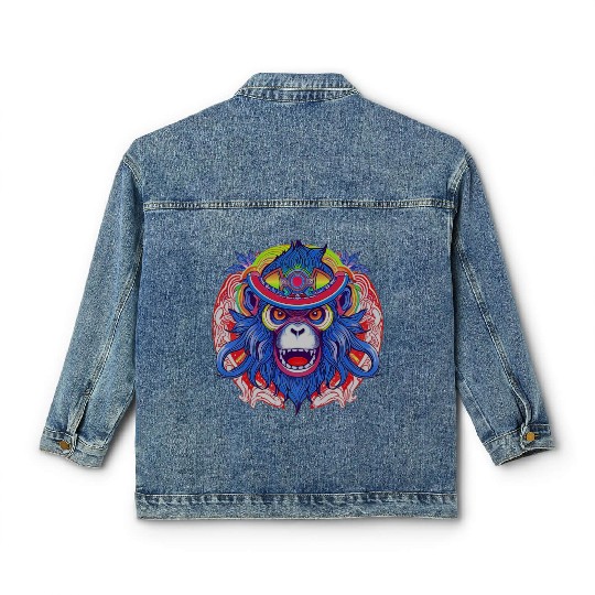 Vibrant Ape Classic Women's Denim Jackets