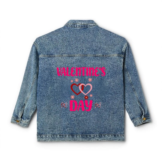 VALENTINE S DAY Classic Women's Denim Jackets