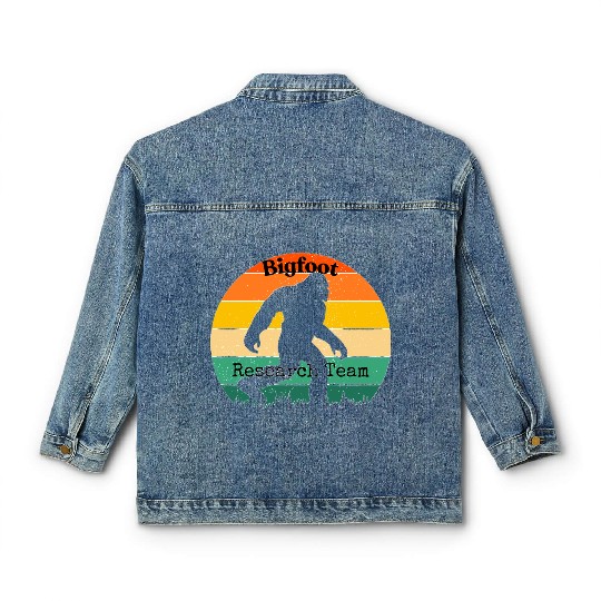 Bigfoot Research Team spectrum Classic Women's Denim Jackets
