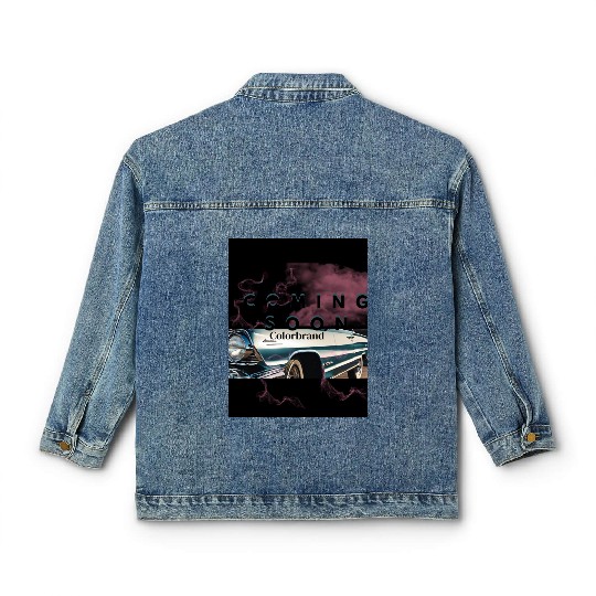 Colorbrand Lowrider advert design Classic Women's Denim Jackets