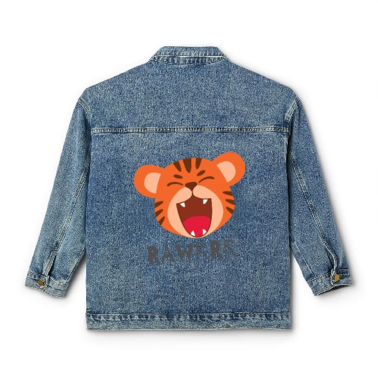 baby tiger Classic Women's Denim Jackets
