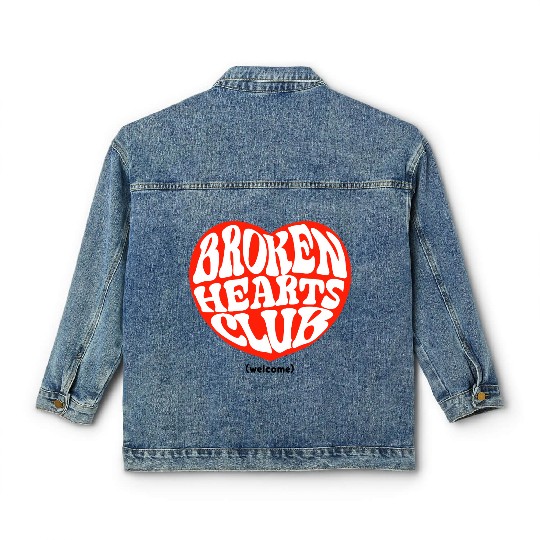Broken Hearts Club Classic Women's Denim Jackets