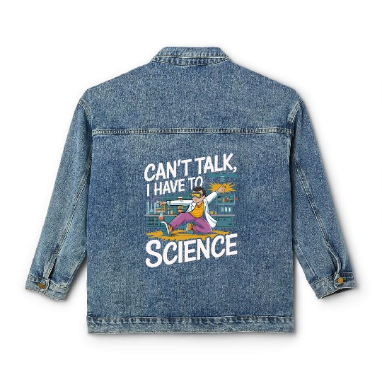 Science Laboratory Laborant Inspiration Classic Women's Denim Jackets