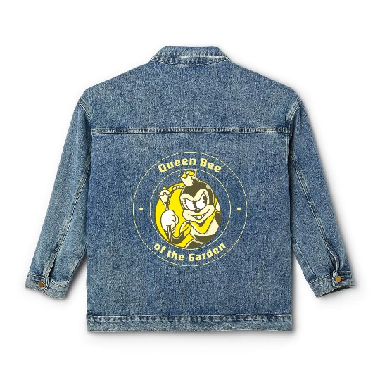 Queen Bee of the Garden Classic Women's Denim Jackets