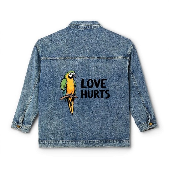 Love Hurts Classic Women's Denim Jackets