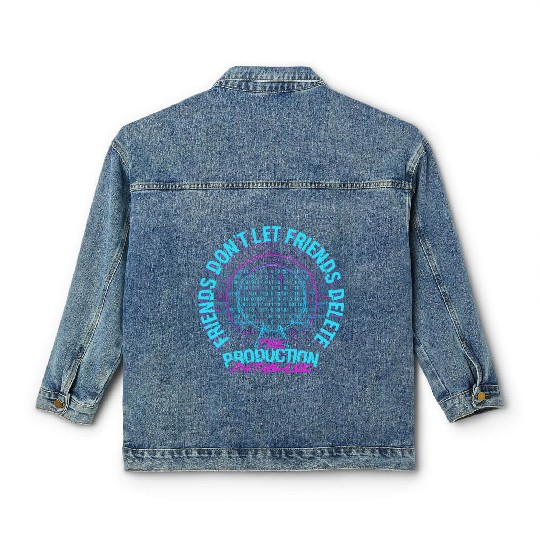 Theoretical Computer Scientist Production Database Classic Women's Denim Jackets