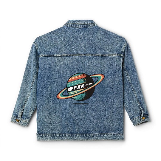 RIP Pluto Classic Women's Denim Jackets