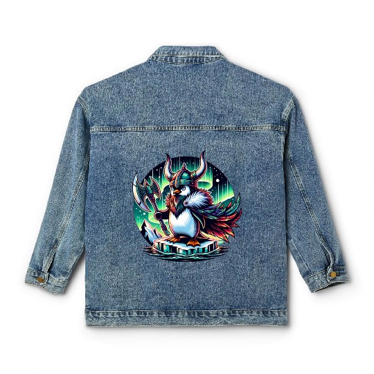 Viking Penguin Conqueror of the Ice Classic Women's Denim Jackets