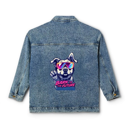 Bark to the 80s Classic Women's Denim Jackets